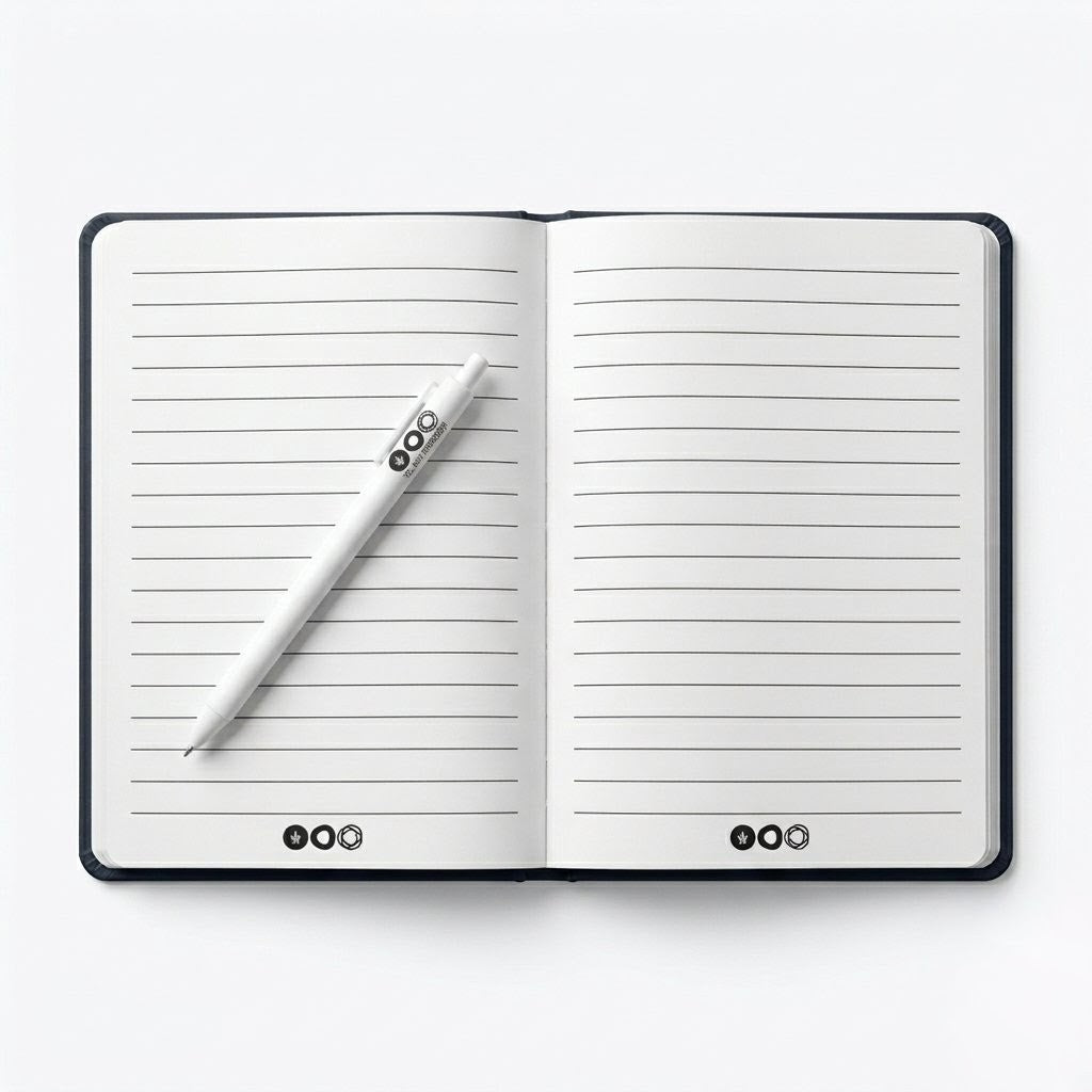 TAU A5 Hardcover Notebook & Pen