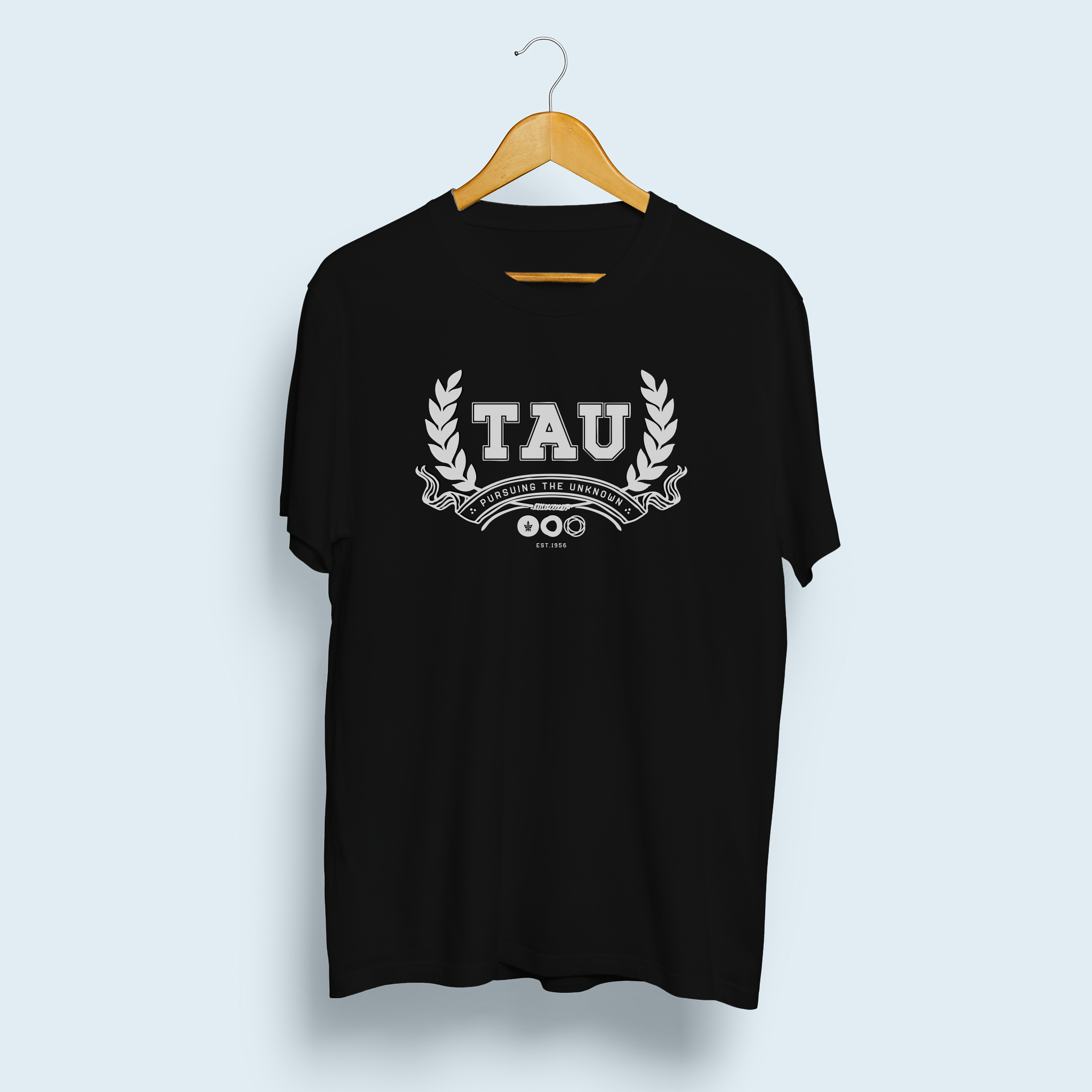 TAU T-Shirt (Black) - Spring Collection