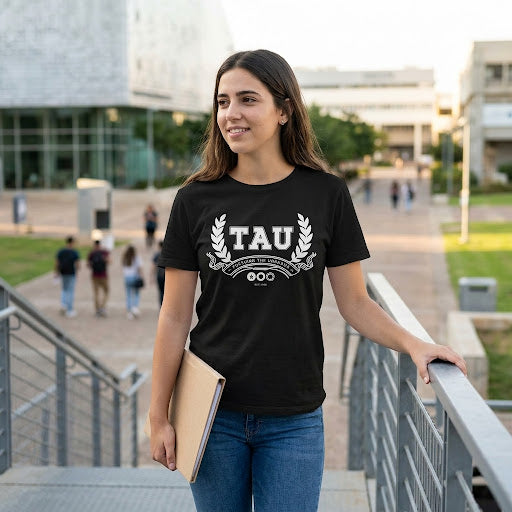 TAU T-Shirt (Black) - Welcome to TAU collection